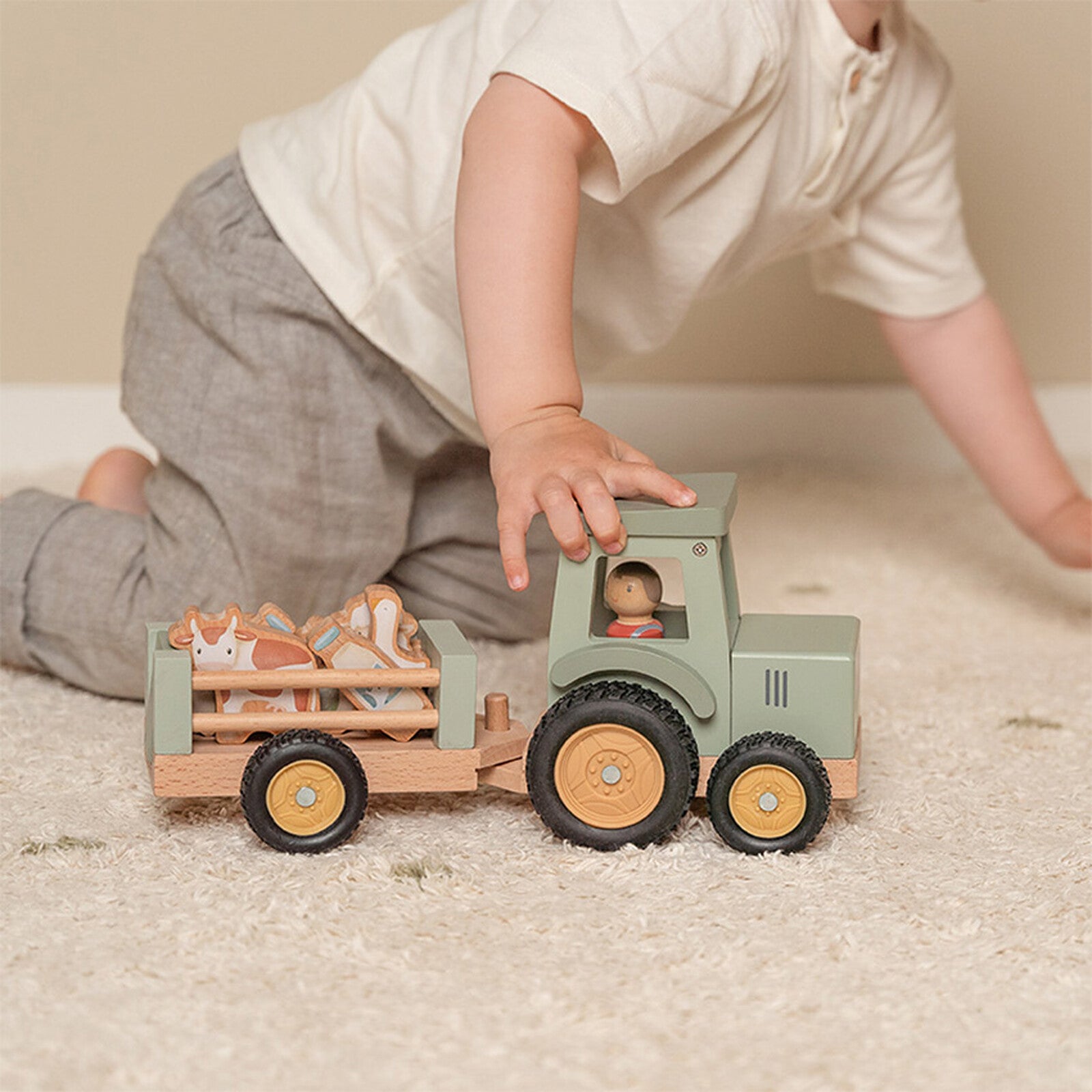 Tracteur avec Remorque Little Farm