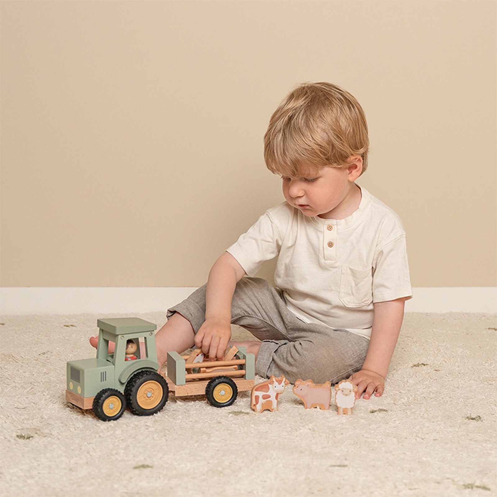 Tracteur avec Remorque Little Farm