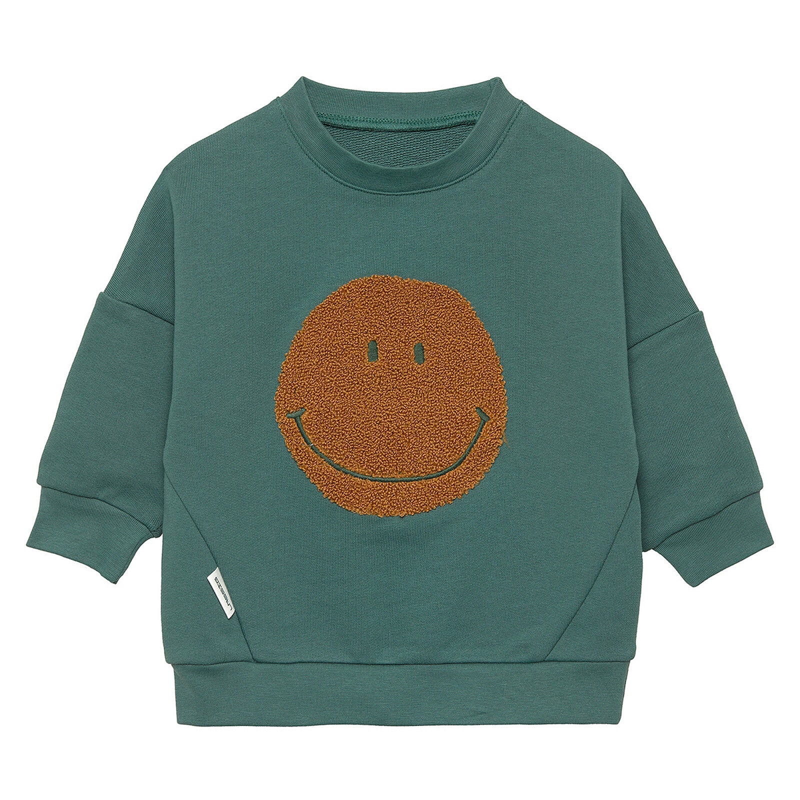 Sweat Little Gang Smile Vert Océan