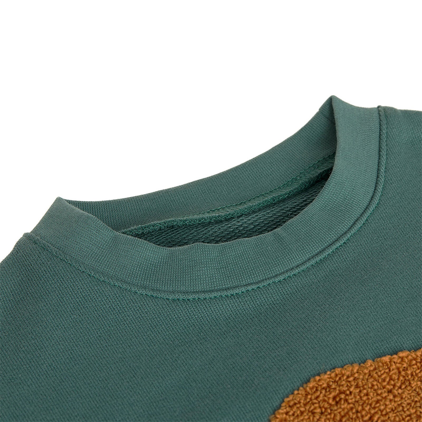Sweat Little Gang Smile Vert Océan