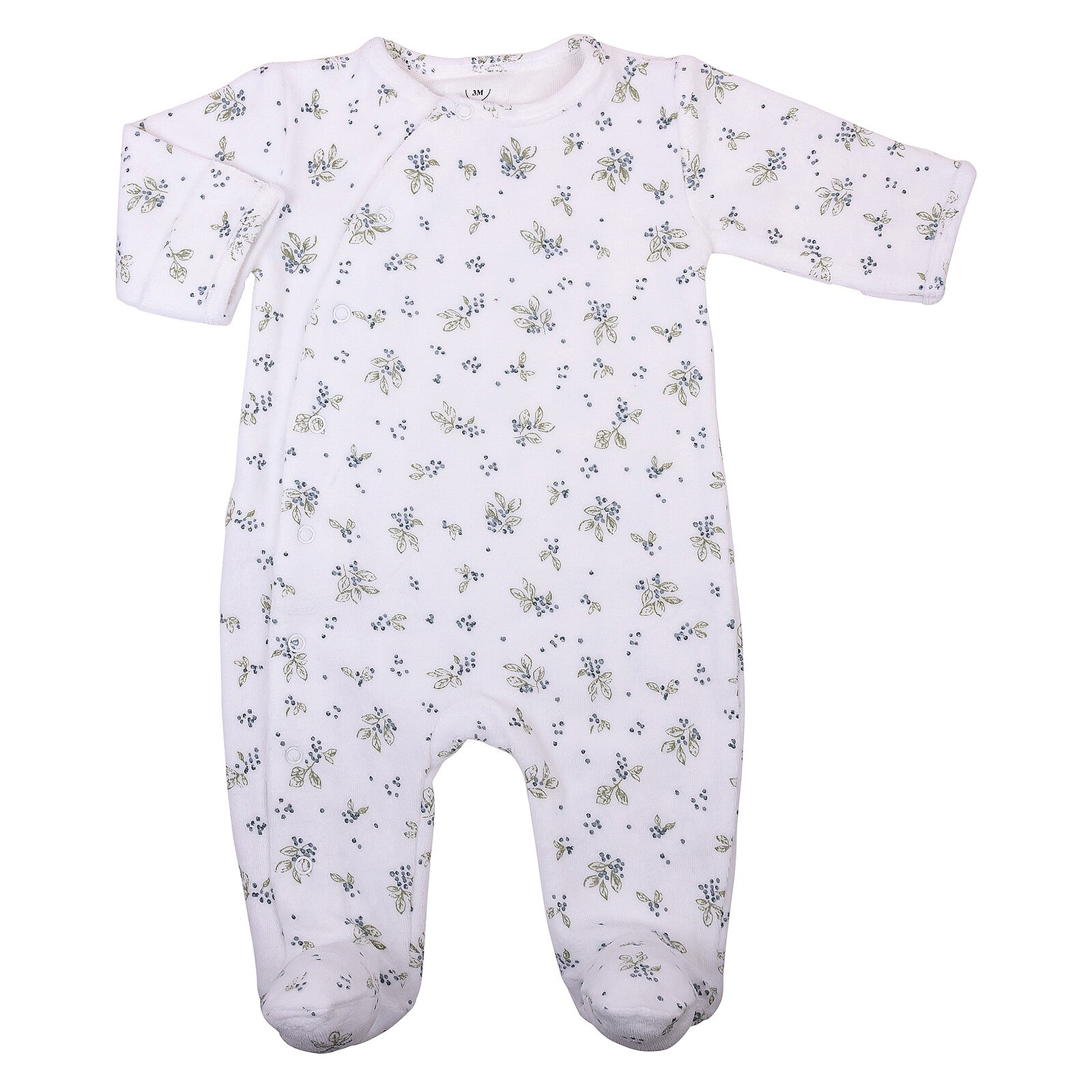 Combinaison Bébé Jour et Nuit Velours Sloeberry